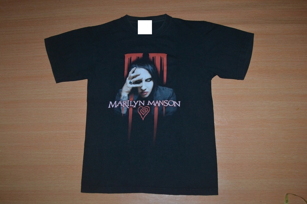 90s MARILYN MANSON Eat Me Drink Me Tour Concert Promo Rare 90s 00s T Shirt